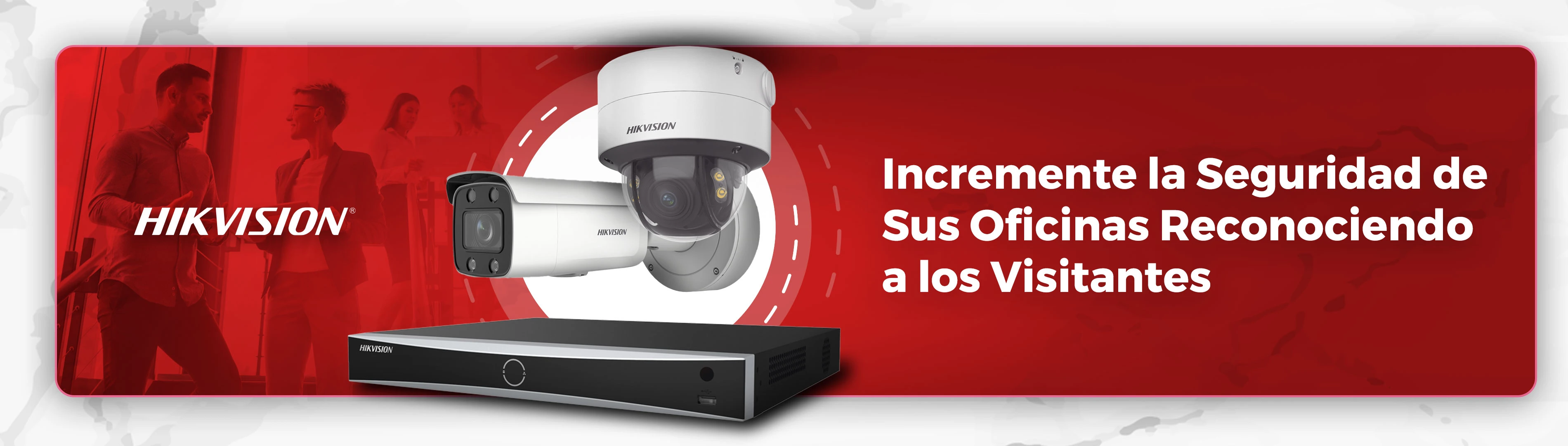 Cámara PTZ Hikvision para espacios amplios