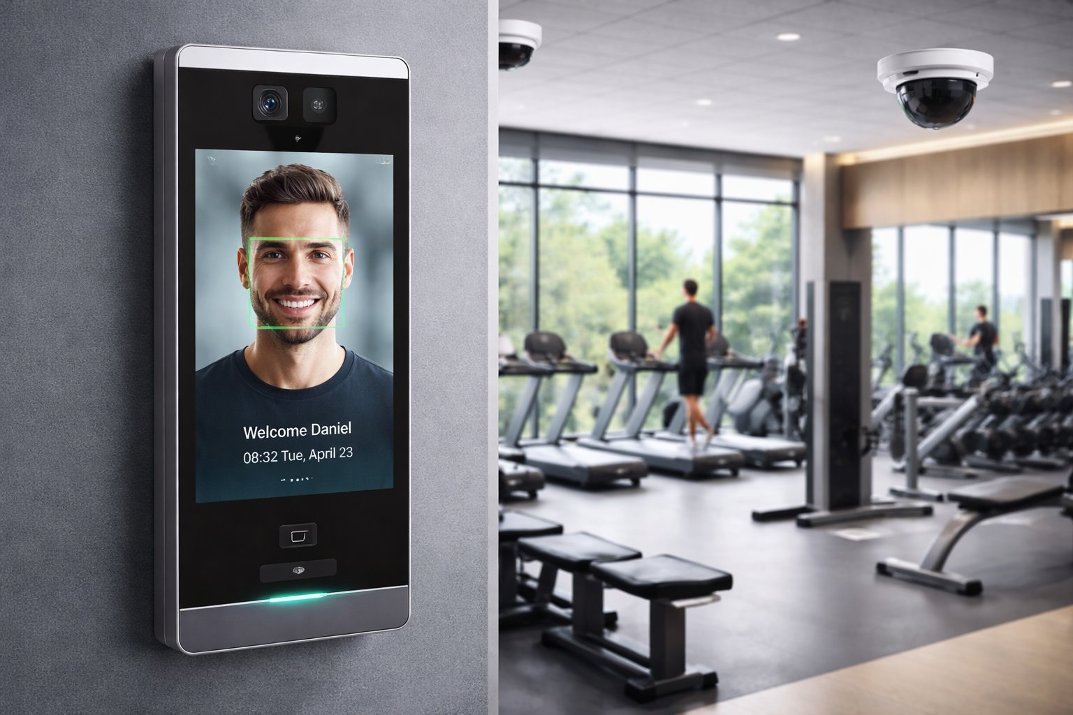 Control de Acceso Hikvision – terminal biométrica facial